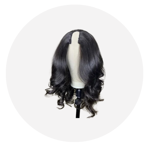 U-Part Wig
