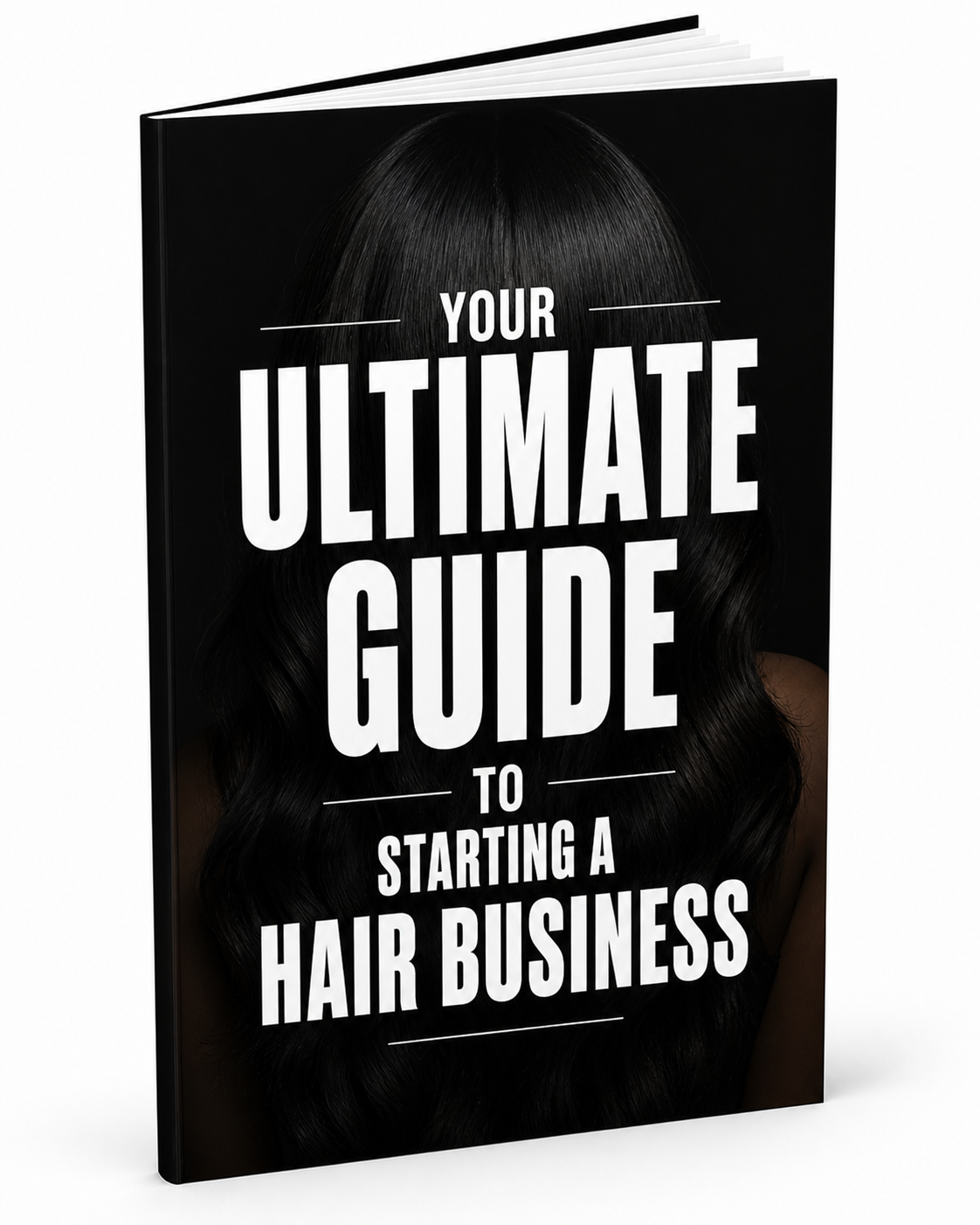 Your ultimate guide to starting a hair business e-book
